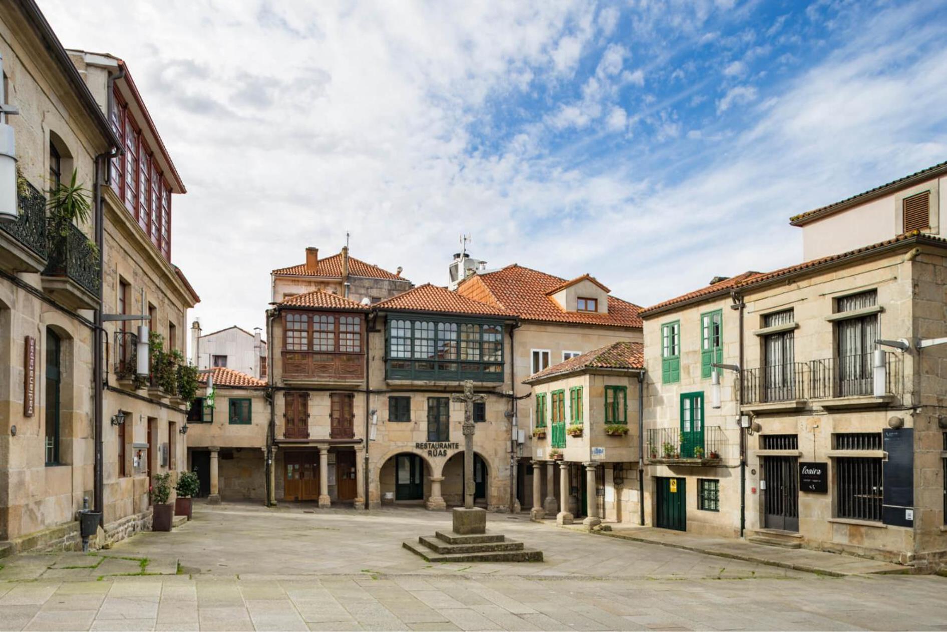 Apartamento Burgo Loft Lerez A 5 Min De La Zona Monumental Pontevedra Exterior foto